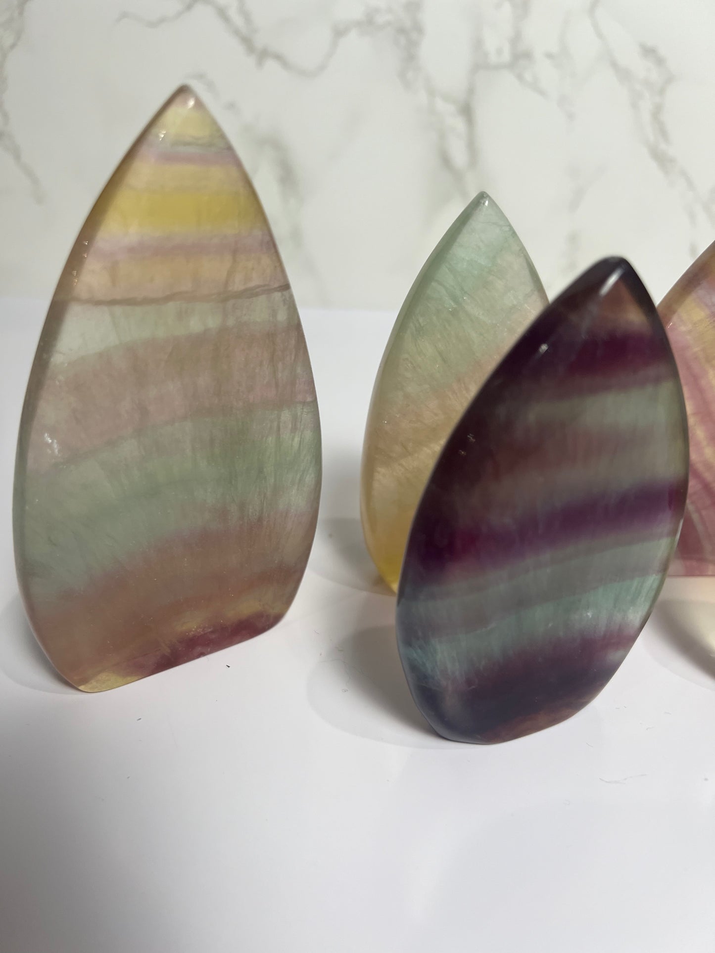 Large Natural Candy Fluorite Freeform Healing Energy