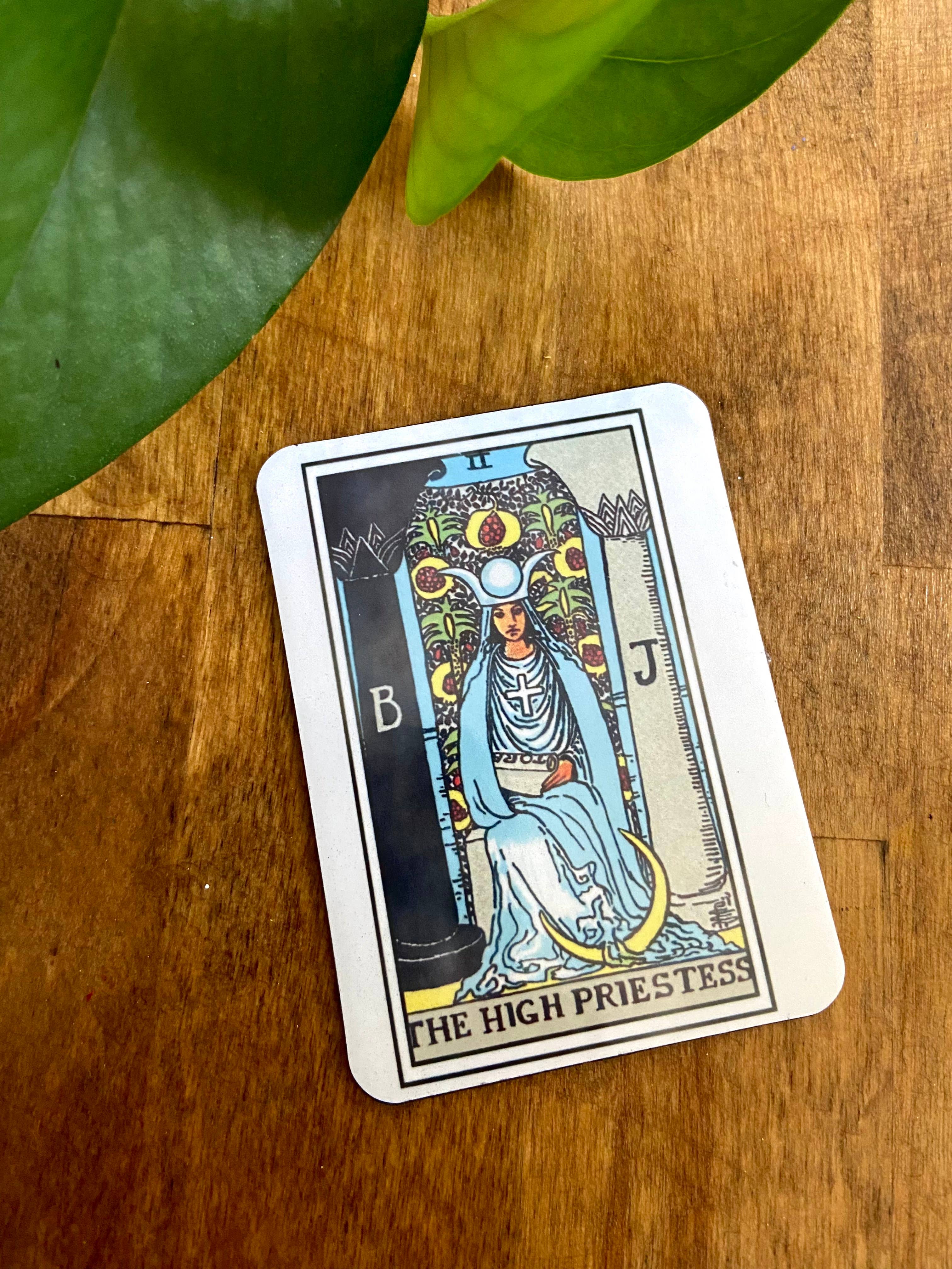 3 Magnet The High Priestess Tarot Card Rider Waite Art Little 3-magnet-the-high-priestess-tarot-card-rider-waite-art-little
