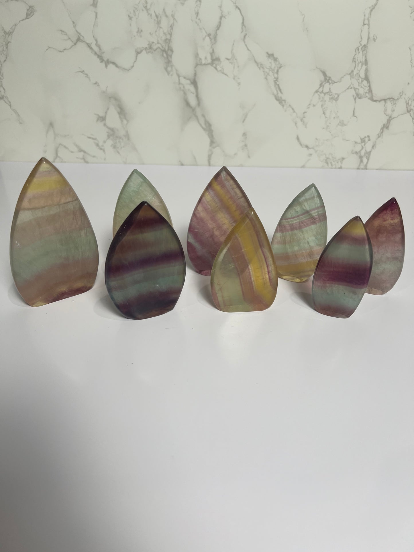 Small Natural Candy Fluorite Freeform Healing Energy