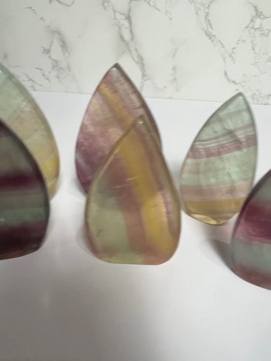 Small Natural Candy Fluorite Freeform Healing Energy