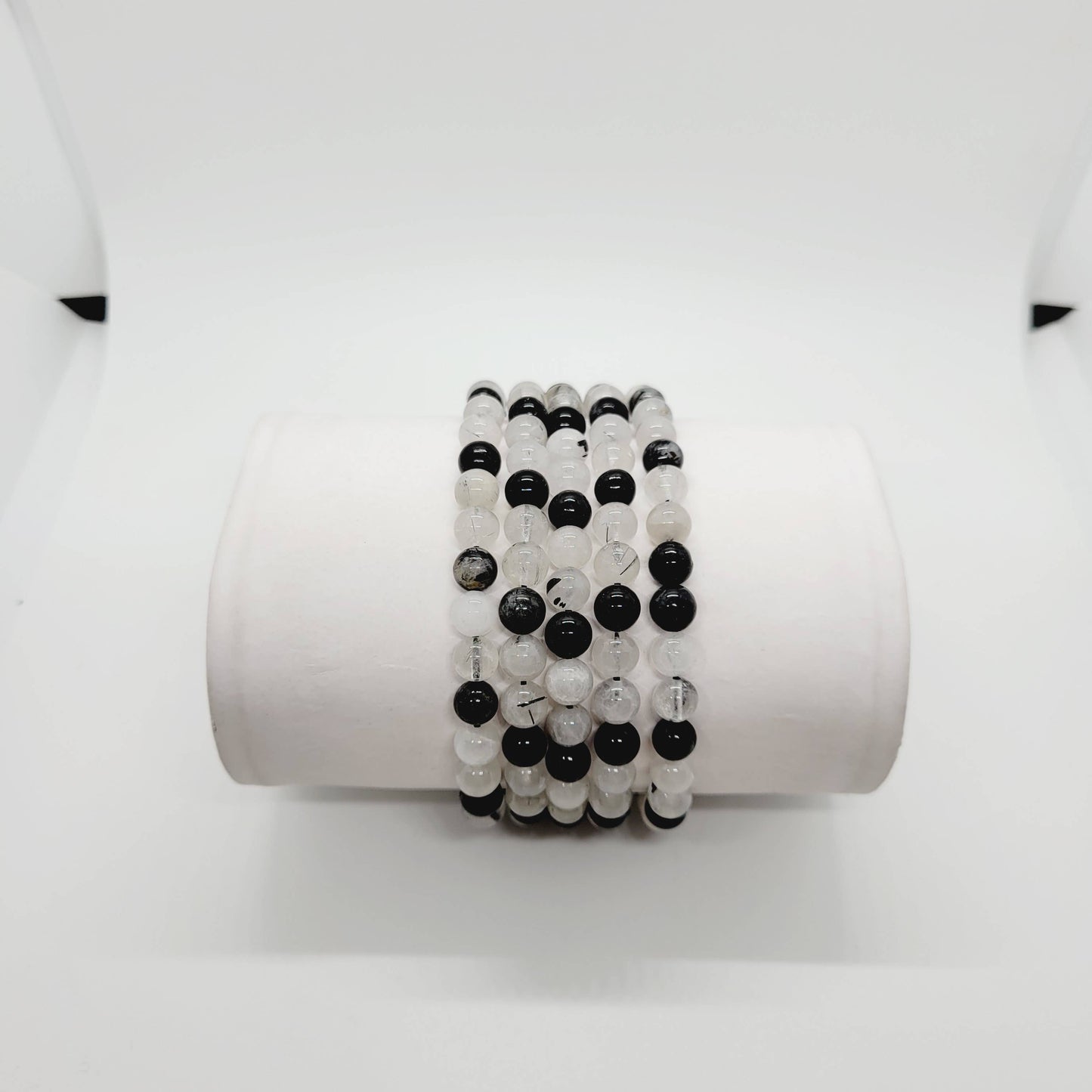Tourmaline and Quartz Stone Bracelets Semi Precious Stone