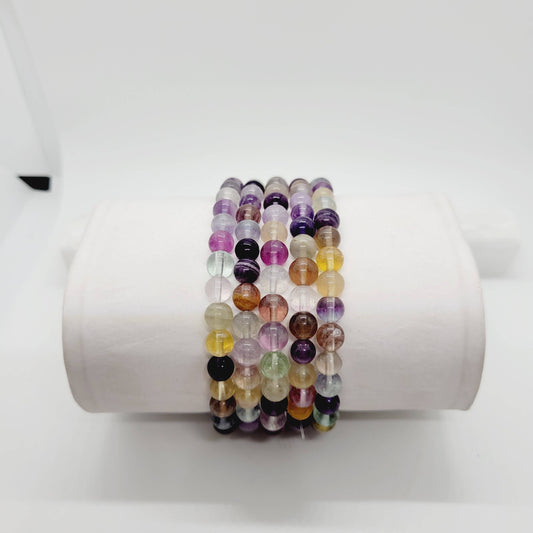 Fluorite Stone Bracelets Semi Precious Stone